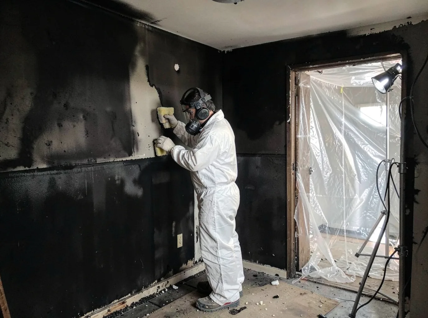 Fire Damage Restoration company in Marsteller, PA